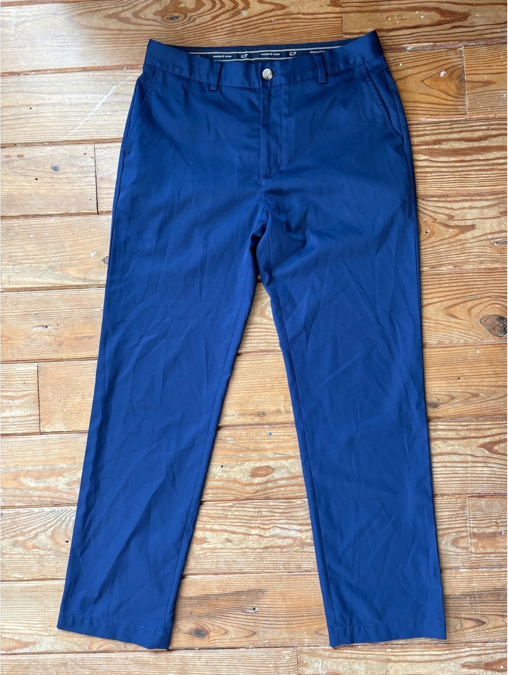 Vineyard Vines Men's Links Pant Size 32x32 Navy Blue 100% Polyester
